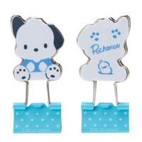 Sanrio Binder Clip 3pcs Set - Pochacco