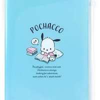 Sanrio Clear File with Fastener Pocket - Pochacco