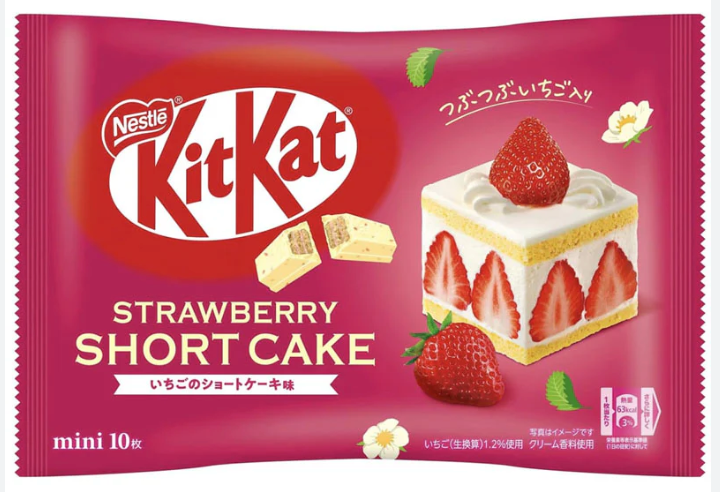 NESTLE KitKat Strawberry Shortcake Flavour (12 per pack)