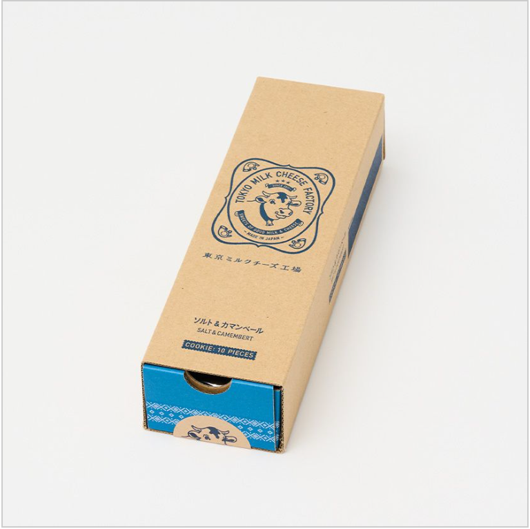 Shukurei Tokyo Milk Cheese Factory - Salt & Camembert Cookie 10pcs