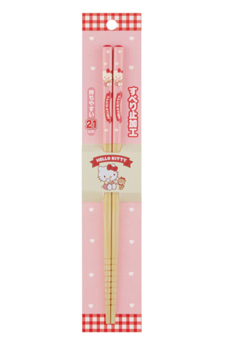 Sanrio Bamboo Chopsticks - Hello Kitty Friends