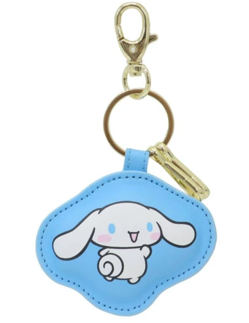 Sanrio Cinnamoroll Plump Key Ring with Mirror Sanrio Keychain