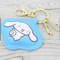 Sanrio Cinnamoroll Plump Key Ring with Mirror Sanrio Keychain