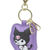 Sanrio Kuromi Plump Key Ring with Mirror Sanrio Keychain