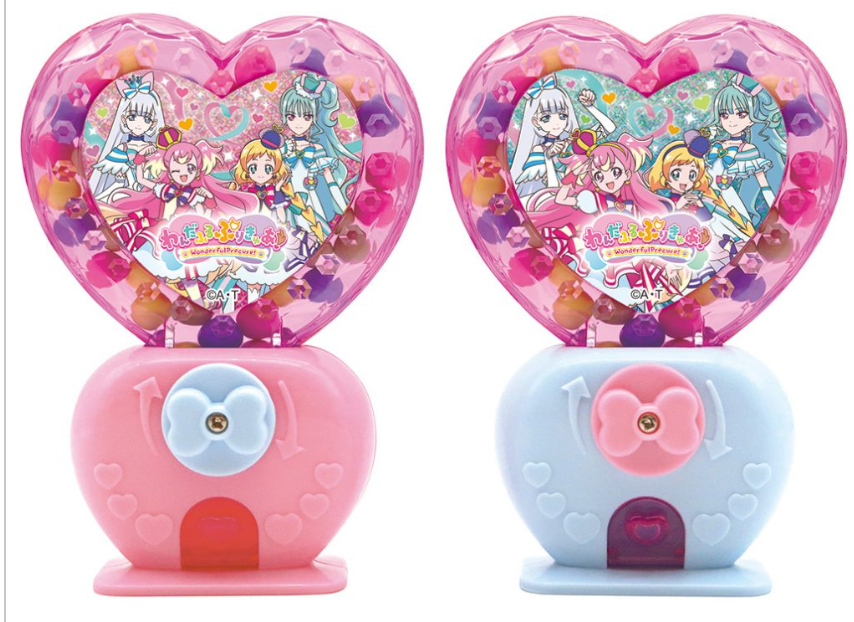 HEART You and Idol Precure Ramune Candy Dispenser 10g