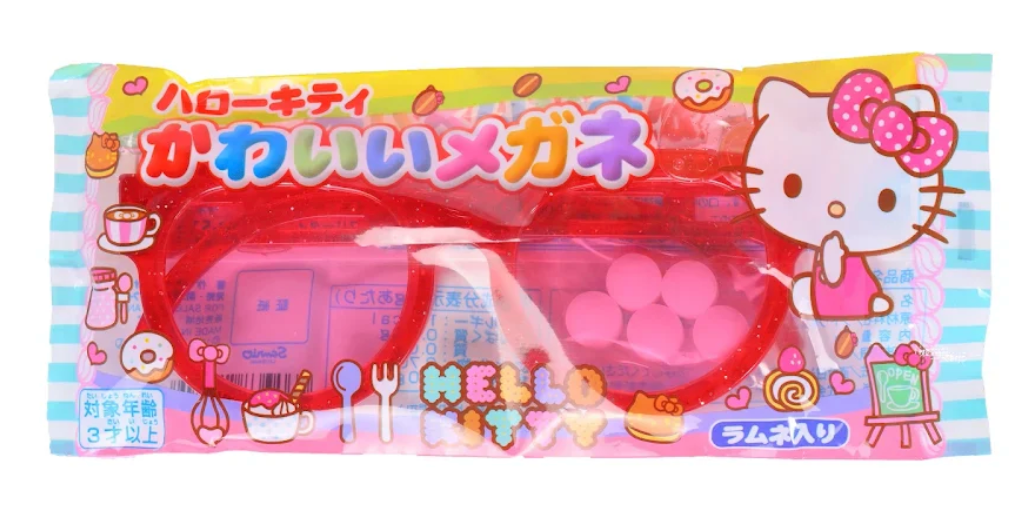 SANRIO Kitty Cute Eyeglass With Candy 23g