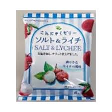 KONJAC JELLY- SALT&LYCHEE 6P