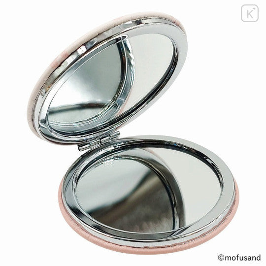 Mofusand 2-sided Compact Mirror - Cat : Rabbit Nyan Baby Pink Paw