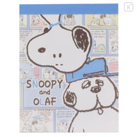 Peanuts Mini Notepad - Snoopy & Brother Olaf Comic