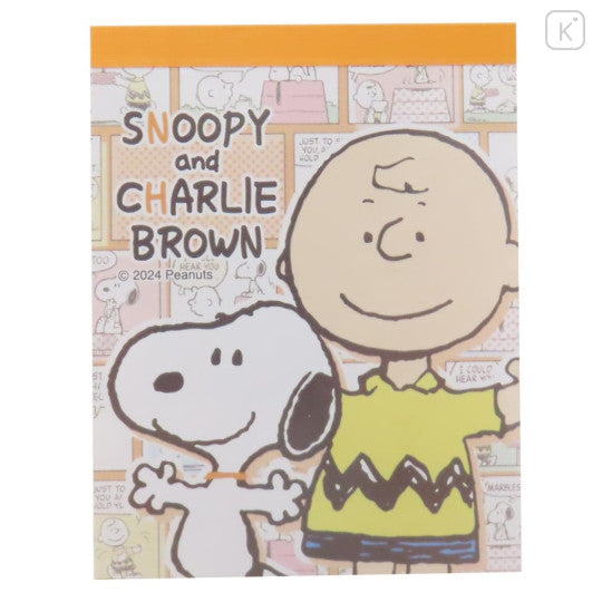 Peanuts Mini Notepad - Snoopy & Charlie Comic