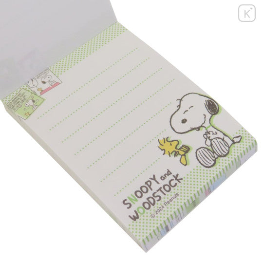 Peanuts Mini Notepad - Snoopy & Woodstock Comic