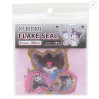 Sanrio Die-cut Flake Seal Sticker Pack - Kuromi : Lolita