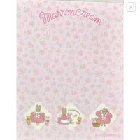 Sanrio Mini Notepad - Marron Cream : My Friends Pink Rose