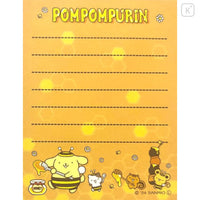Sanrio Mini Notepad - Pompompurin : Honey Bee