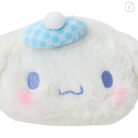 Sanrio Original Face-shaped Pouch - Cinnamoroll : Japanese Pastel