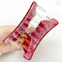 Sanrio Pearl Acrylic Hair Claw Clip - Hello Kitty : Ribbon