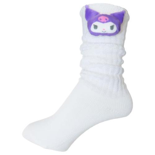 Sanrio Mascot Loose Socks - Kuromi