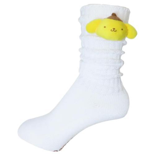 Sanrio Mascot Loose Socks - Pompompurin