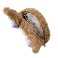 Sanrio Kuromi Face-Shaped Pouch (Nagomi Pastel)