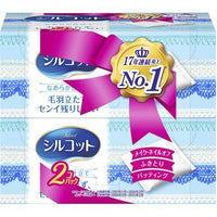 Unicharm Silcot Velvet Touch Cotton 82puffs*2