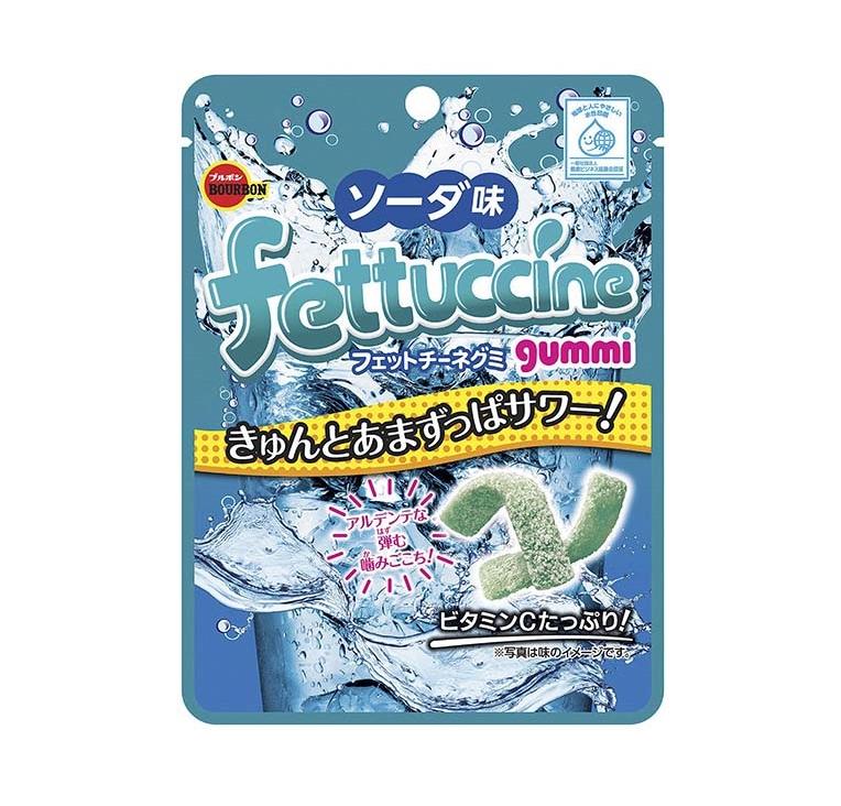 波路梦Fettuccine 条形Q弹果汁橡皮软糖 苏打味 50g