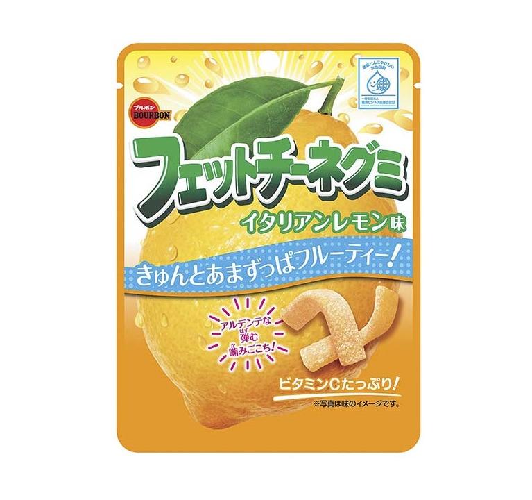 波路梦Fettuccine 条形Q弹果汁橡皮软糖 意大利柠檬味