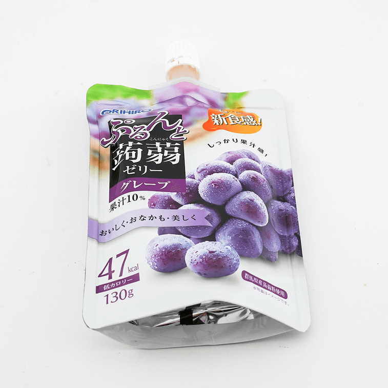 ORIHIRO Konjac Jelly Grape Flavor 130g