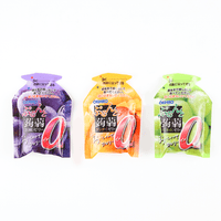 ORIHIRO Konjac Jelly Fruit Snacks - Kyoho Grape, Muscat Grape & Mango, 24 Pieces