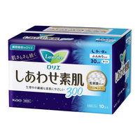 花王乐而雅 素肌安心棉柔瞬吸卫生巾(带护翼) 量多夜用 300mm