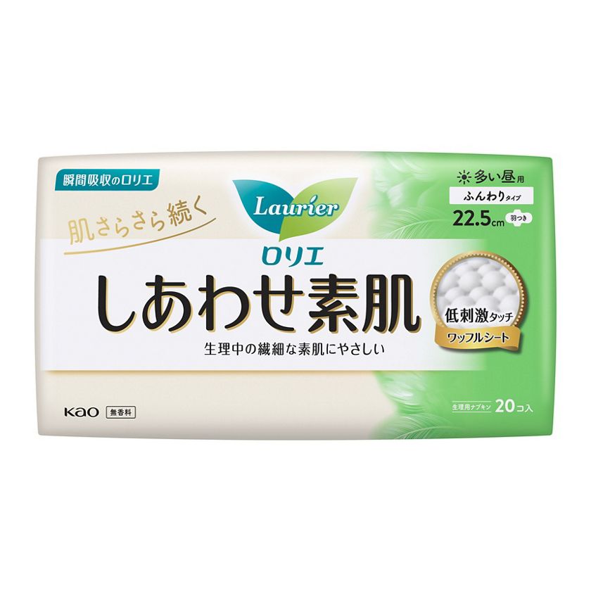 花王乐而雅 超薄F系列日用卫生巾 225mm