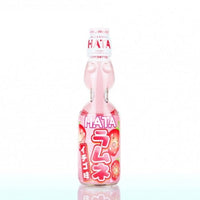 HATA KOSEN Strawberry Flavoured Ramune (Marble) Soda 200ml