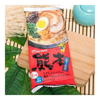 丸太 熊本黑麻油豚骨拉面 186g