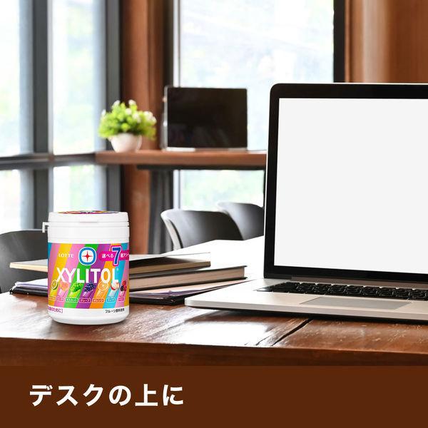 乐天 木糖醇口香糖 七种什锦水果味瓶装 (143g)