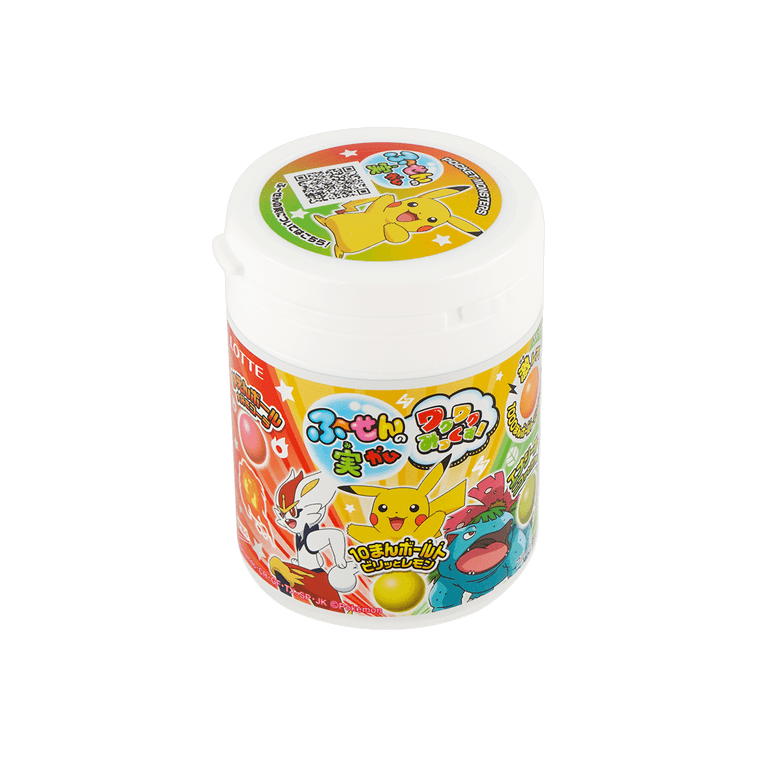 乐天 宝可梦水果味泡泡糖