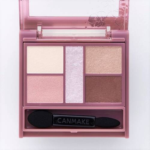 日本井田CANMAKE 完美高效眼影 05 粉紅啡