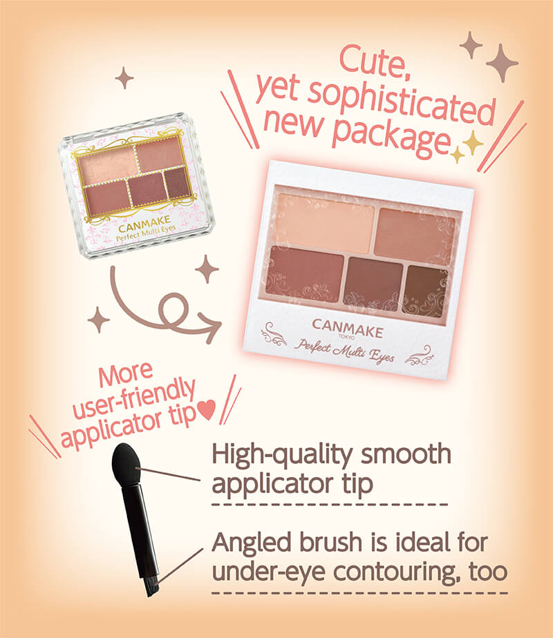 日本井田CANMAKE 完美幻變眼影 02 都市米黃