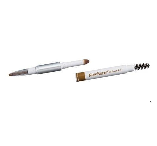 日本莎娜SANA 妮梦柔和三合一眉彩笔 B5蜜糖棕