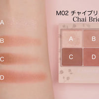 CANMAKE Silky Souffle Eyes Matte Type M02 Chai Brick