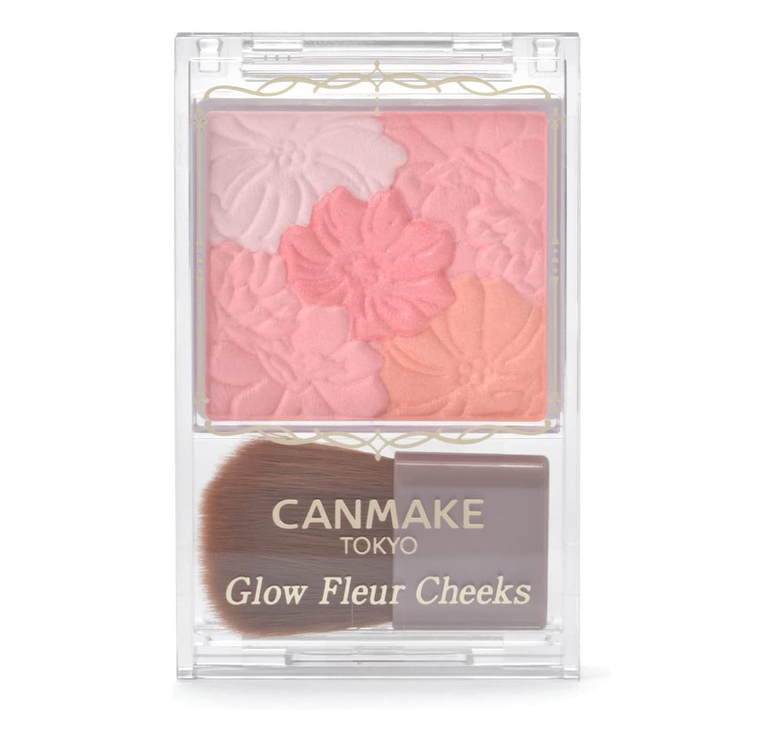 CANMAKE Glow Fleur Cheeks 02 Apricot Fleur