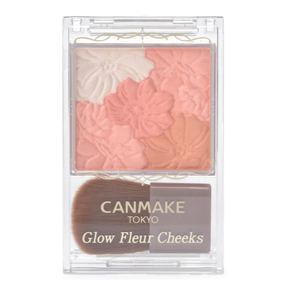 CANMAKE Glow Fleur Cheeks 03 Fairy Orange Fleur