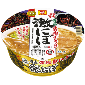 TOYO SUISAN NIHON UMAIMON AOMORI TSUGARU DRIED SARDINES RAMEN GEKINIBO 110G