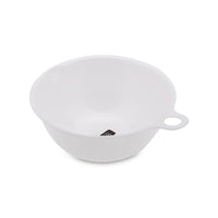 INOMATA Kitchen Plastic Vegetable Washing Basket Basin Bowl White 22cm