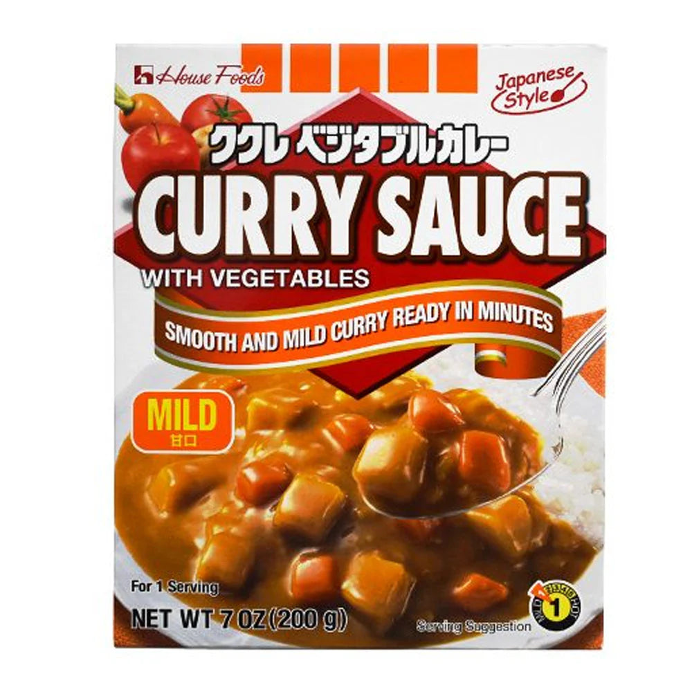 House Foods Curry Sauce With Vegetables 200g