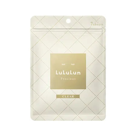 LULULUN Precious White (Clear) Face Mask 7 pieces (Essence 108 ml)