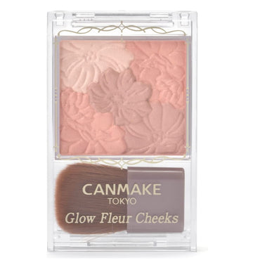 CANMAKE Glow Fleur Cheeks 12 Cinnamon Latte Fleur