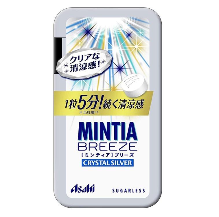 ASAHI MINTIA BREEZE CRYSTAL SILVER 30 TABLETS 100G