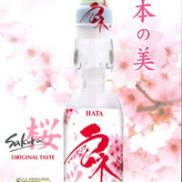 HATA Bottle Ramune cherry blossom design 200ml