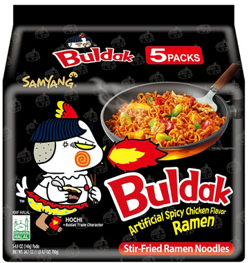 Samyang Buldak Hot Chicken Flavor Ramen 5pc