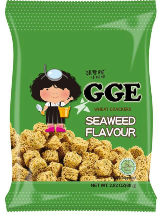 Weilih GGE Noodle Snack Seaweed Flavour 80g