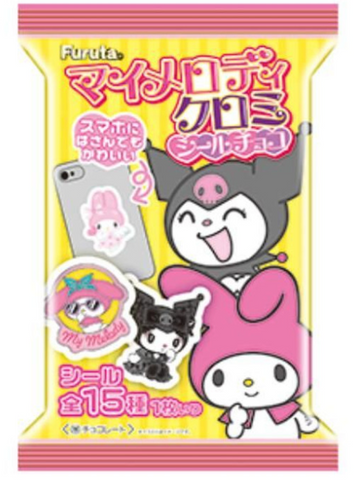 MY MELODY STICKER WITH CHOCOLATE 14G